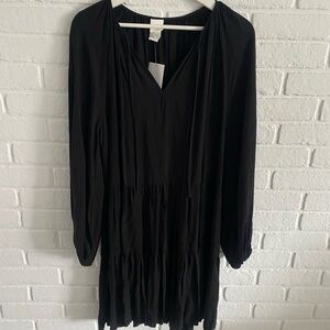 H&M Black Mini Dress